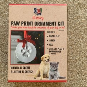XMass Paw Print Ornament Kit